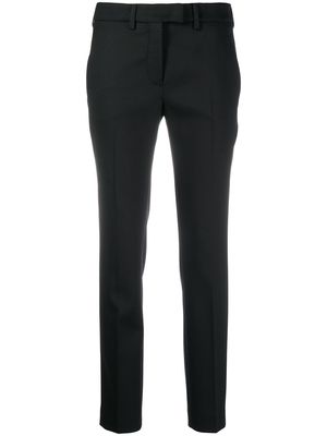 Incotex mid-rise slim-fit trousers - Black