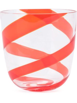 Carlo Moretti striped glass - Red