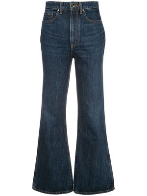 KHAITE bootcut jeans - Blue