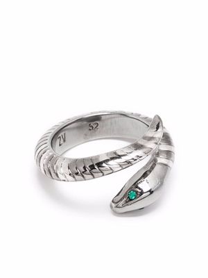 Zadig&Voltaire snake-wrap ring - Silver