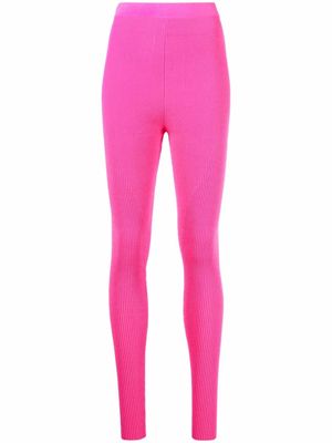 Jacquemus Le Legging Arancia leggings - Pink