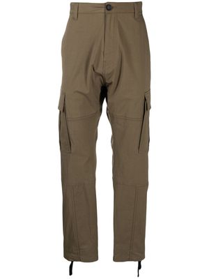 Marcelo Burlon County of Milan straight-leg cargo pants - Green