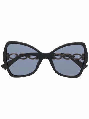 Moschino Eyewear oversized tinted sunglasses - Black