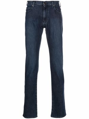 Emporio Armani mid-rise jeans - Blue