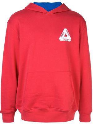 Palace reverso hoodie - Red