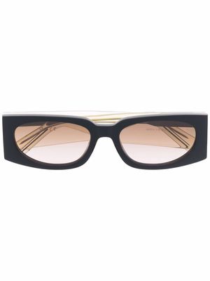 Gcds rectangular frame sunglasses - Neutrals