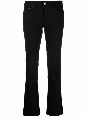 Lauren Ralph Lauren mid-rise straight-leg jeans - Black