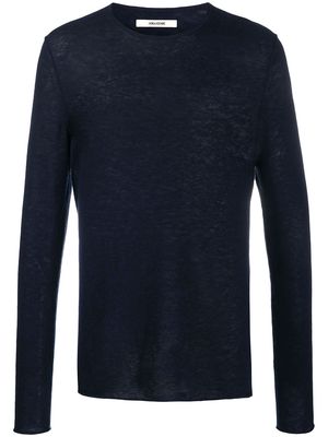 Zadig&Voltaire Teiss fine-knit sweater - Blue