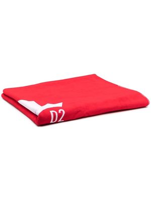 Dsquared2 maple logo beach towel