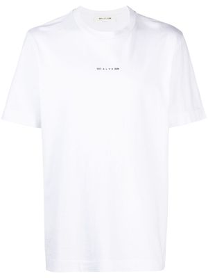 1017 ALYX 9SM logo crew-neck T-shirt - White
