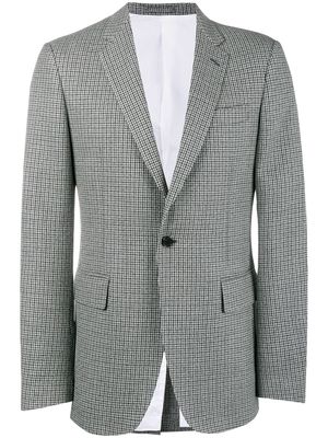 Calvin Klein 205W39nyc Fancy Wool Check Blazer - Grey