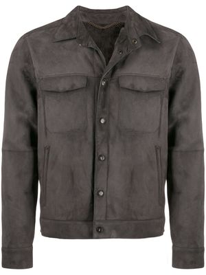 Ajmone flap pocket jacket - Grey