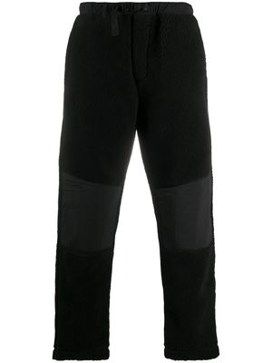 Maharishi buckle-fastening panelled trousers - Black