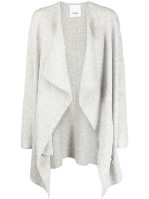 Allude draped knitted kaftan - Grey