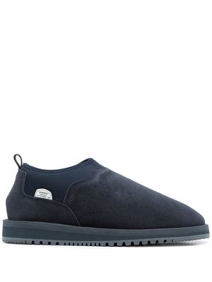 Suicoke Ron suede slippers - Blue