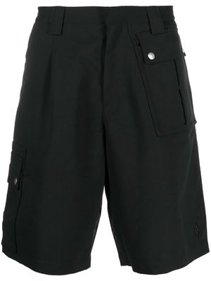 Marcelo Burlon County of Milan multiple-pocket design shorts - Black
