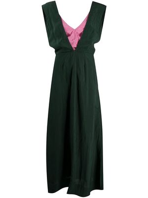 colville layered-look maxi dress - Green