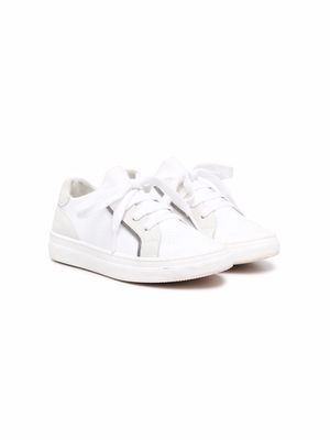 Brunello Cucinelli Kids low lace-up sneakers - White