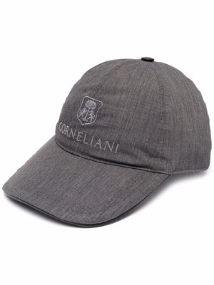 Corneliani cotton-blend cap - Grey