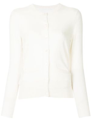 Onefifteen lace back cardigan - White