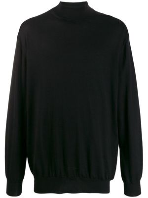 Cruciani cashmere turtleneck jumper - Black