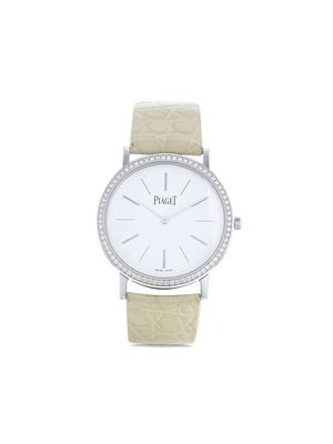 Piaget 2010 pre-owned Altiplao 34mm - White