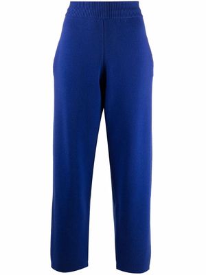 Barrie high-rise track trousers - Blue