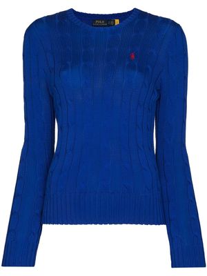 Polo Ralph Lauren Julianna cable-knit jumper - Blue