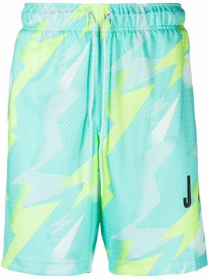 Nike Jordan Jumpman Printed Mesh Shorts - Green