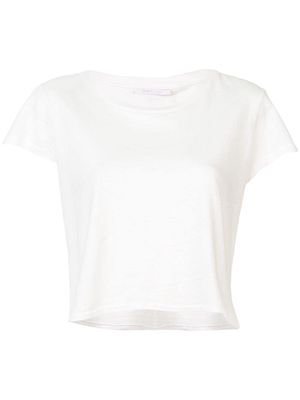 John Elliott jersey cropped T-shirt - White