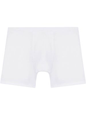 Balenciaga logo-trim stretch boxer shorts - White
