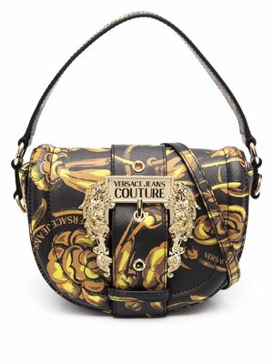 Versace Jeans Couture Regalia Baroque-print top-handle bag - Black
