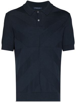 Frescobol Carioca short-sleeve polo shirt - Blue