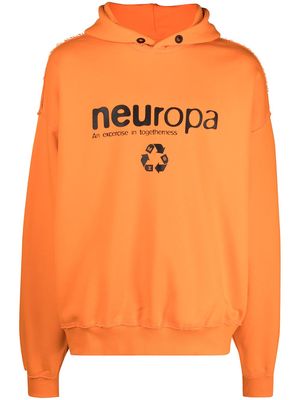 MISBHV graphic-print hoodie - Orange