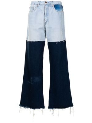 DUOltd Duo Lightwash wide-leg jeans - Blue