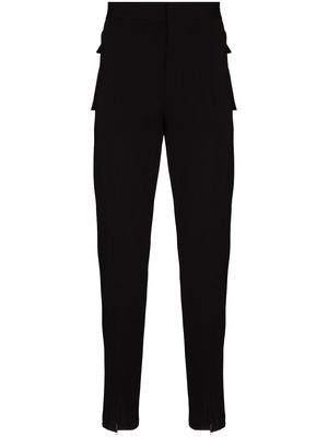 Givenchy zip-cuff skinny trousers - Black