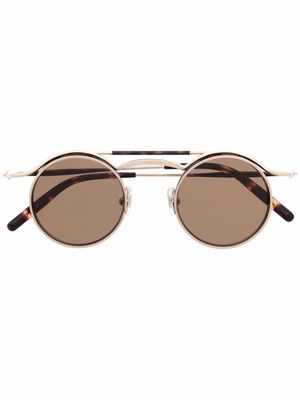 Matsuda round-frame sunglasses - Gold