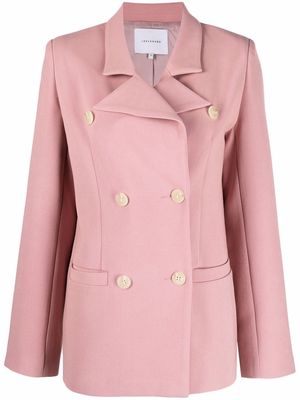 Lesyanebo double-breasted tailored blazer - Pink
