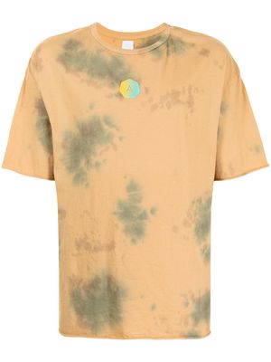 Alchemist tie-dye cotton T-shirt - Yellow