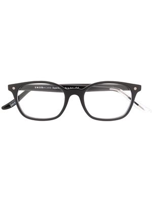 Snob Teen square frame glasses - Black
