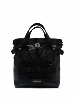 Balenciaga Army top handle small tote bag - Black