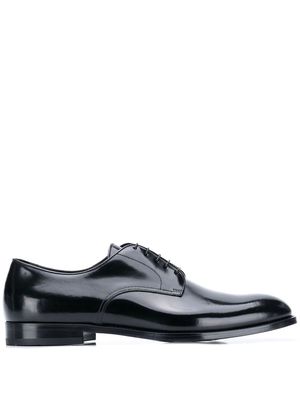 Doucal's classic derby shoes - Black