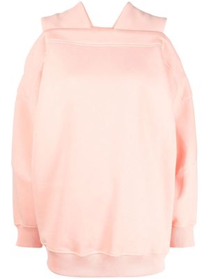 Atu Body Couture x Ioana Ciolacu cut out-detail sweatshirt - Pink