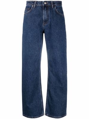 12 STOREEZ wide-leg denim jeans - Blue