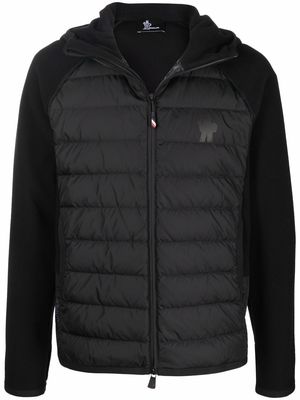 Moncler Grenoble Canmore logo-patch padded jacket - Black