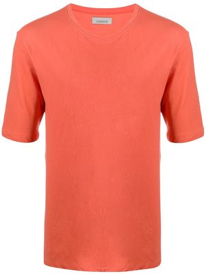 Laneus crew neck jersey T-shirt - Orange