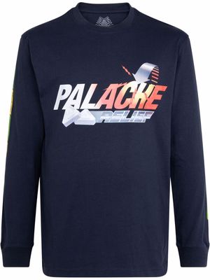 Palace Palache long-sleeve T-shirt "SS20" - Blue