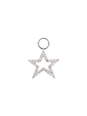 Roxanne First 14kt white gold star charm - Silver