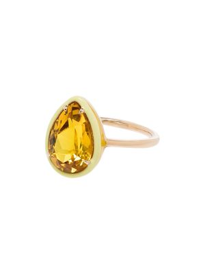 Alison Lou 14kt gold Cocktail sapphire ring