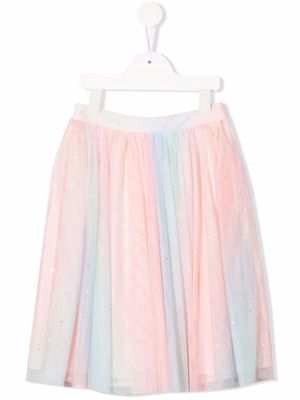Charabia gradient-effect tutu skirt - Pink